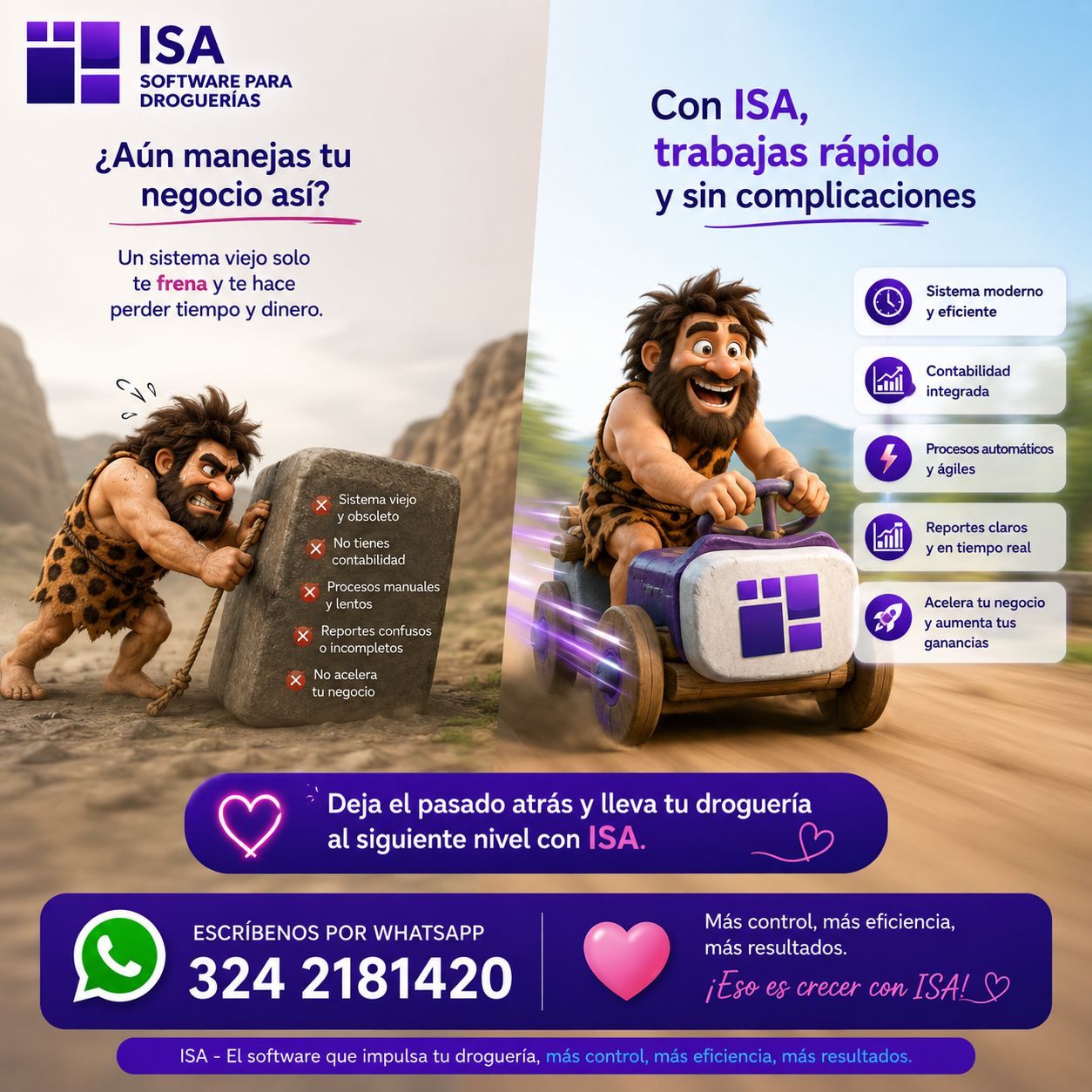 ISA Software - Sistema de gestión para droguerías y farmacias
